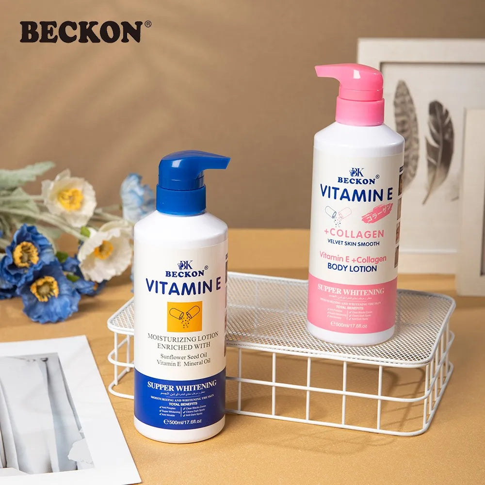 Lotion Corporelle Hydratante Éclaircissante à la Vitamine E .