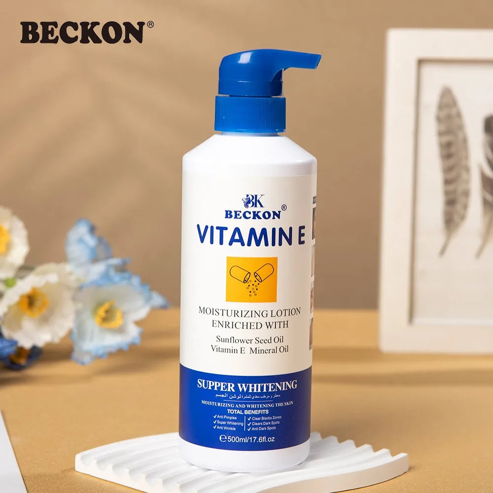 Lotion Corporelle Hydratante Éclaircissante à la Vitamine E .