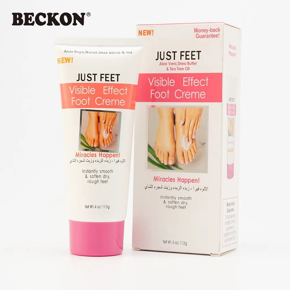 Crème blanchiment pour les pieds pour femmes .